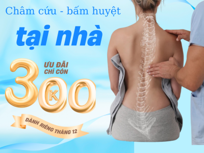 Châm cứu bấm huyệt vật lý trị liệu tại nhà